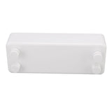 Retractable Clothesline Wall Mounted Heavy Duty Thickened Stainless Steel Double Laundry Line for Balcony Hotel 13.8ft White - 45-Degree Angle