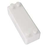 Retractable Clothesline Wall Mounted Heavy Duty Thickened Stainless Steel Double Laundry Line for Balcony Hotel 13.8ft White - Close-Up Angle