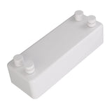 Retractable Clothesline Wall Mounted Heavy Duty Thickened Stainless Steel Double Laundry Line for Balcony Hotel 13.8ft White