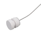 Retractable Clothesline Wall Mounted Heavy Duty Thickened Stainless Steel Double Laundry Line for Balcony Hotel 13.8ft White