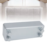 Retractable Clothesline Wall Mounted Heavy Duty Thickened Stainless Steel Double Laundry Line for Balcony Hotel 13.8ft Silver - Extra Image