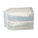 Large Garment Cover Transparent Easy To Install Hanging Clothes Storage Bag Clothes Dust Cover with Hook and Loop