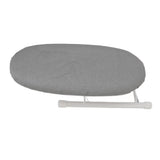 Tabletop Ironing Board Heat Resistant Foldable Portable Mini Ironing Board Clothes Ironing Accessories for Home Travel Grey