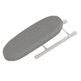 Tabletop Ironing Board Heat Resistant Foldable Portable Mini Ironing Board Clothes Ironing Accessories for Home Travel Grey