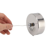 Retractable Clothesline 304 Stainless Steel Safety Auto Retraction Double Pulley Laundry String Line for Indoor Outdoor 2.8m/9.2ft