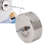 Retractable Clothesline 304 Stainless Steel Safety Auto Retraction Double Pulley Laundry String Line for Indoor Outdoor 2.8m/9.2ft