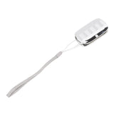 Car Wiper Repair Universal Double Sided Small Portable Wiper Refurbish Restorer for All Brands Windscreen Wipers Silver White - Side View