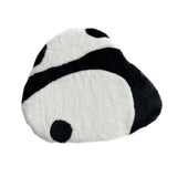 Cute Panda Chair Cushion Comfortable Hand Feel Non Slip Lovely Seating Cushion for Office Bedroom 47x41cm/18.5x16.1in