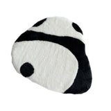 Cute Panda Chair Cushion Comfortable Hand Feel Non Slip Lovely Seating Cushion for Office Bedroom 47x41cm/18.5x16.1in - Side View