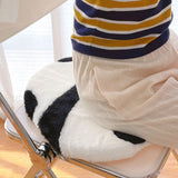Cute Panda Chair Cushion Comfortable Hand Feel Non Slip Lovely Seating Cushion for Office Bedroom 47x41cm/18.5x16.1in