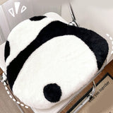 Cute Panda Chair Cushion Comfortable Hand Feel Non Slip Lovely Seating Cushion for Office Bedroom 47x41cm/18.5x16.1in - Extra Image