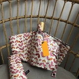 Umbrella Glass Fiber Flexible Frame Portable Anti UV Wind Proof 3 Folding Sun Rain Umbrella - Rear View
