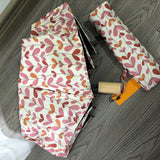 Umbrella Glass Fiber Flexible Frame Portable Anti UV Wind Proof 3 Folding Sun Rain Umbrella - Extra Image