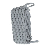 Cotton Rope Storage Basket Hand Knitting Nordic Style Desktop Storage Organizer for Key Snacks Underwear Grey 36x25x15cm/14.2x9.8x5.9in