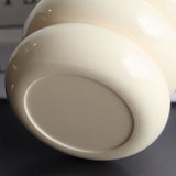 Nordic Style Qtip Holder Dispenser Desktop Dustproof Cotton Swab Storage Container Doughnut Shape Makeup Storage Box with Lid Milky White 4 Layers - Extra Image