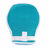 Dementia Restraint Gloves Anti Scratch Wrist Control Mitts Elderly Breathable with Fixed Restraint Belt - Front View