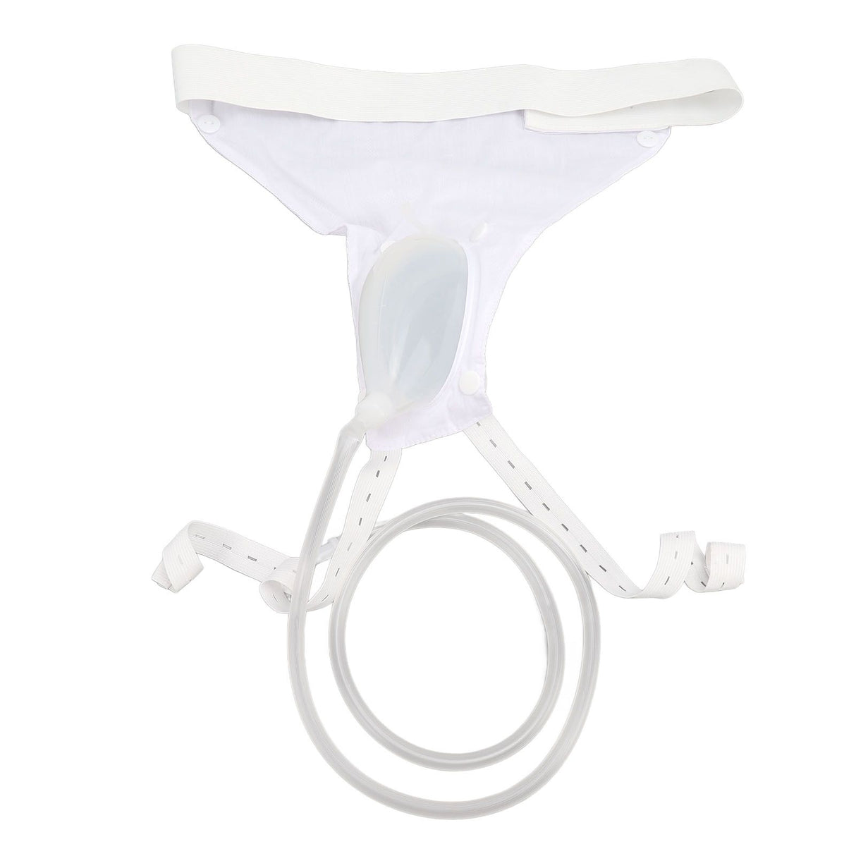 Women Urine Collector Soft Breathable Silicone Urine Catheter Bags Collector Set Anti Leakage Wearable Urinal System