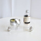 Acrylic Storage Tray Clear Transparent Stainless Steel Round Feet Minimalist Style Decorative Practical Desktop Shelf for Cafes Round - Low Angle