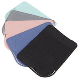 5Pcs Heat Resistant Silicone Mat Pouch for Curling Irons Hair Straighteners Flat Irons - Close-Up Angle