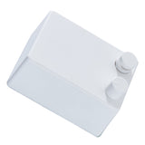 4.2m Clothes Drying Laundry Line Retractable Stainless Steel Punch Free Clothes Drying Rope for Home Balcony White