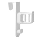 Door Rear Hook Nail Free Traceless Coat Hanger Wall Mounted Bag Coat Hat Door Hanging Rack