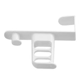 Door Rear Hook Nail Free Traceless Coat Hanger Wall Mounted Bag Coat Hat Door Hanging Rack