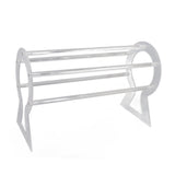 Headband Holder Acrylic Clear Hairband Display Stand Jewelry Storage Rack for Teen Girl Women Gifts