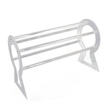 Headband Holder Acrylic Clear Hairband Display Stand Jewelry Storage Rack for Teen Girl Women Gifts - 45-Degree Angle