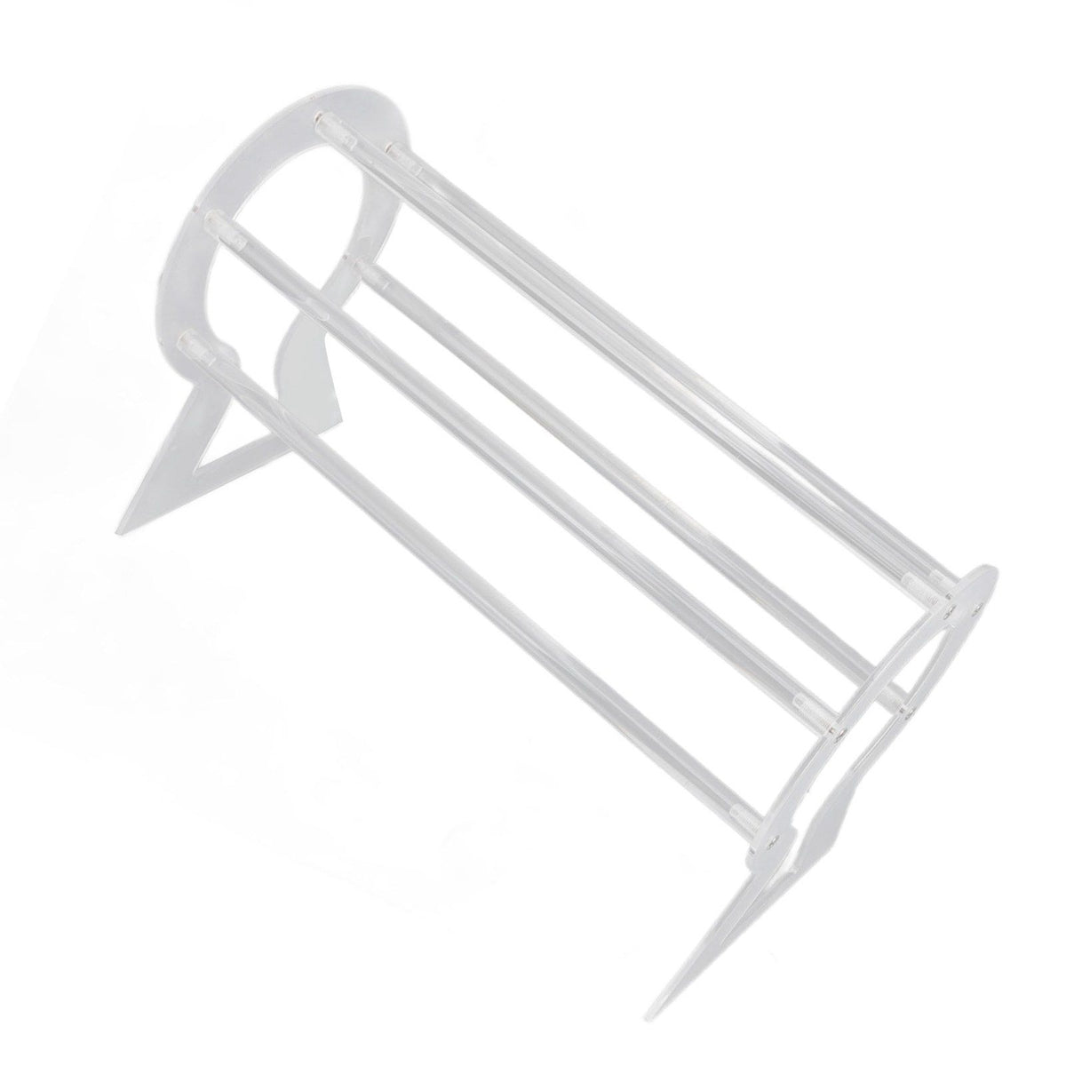 Headband Holder Acrylic Clear Hairband Display Stand Jewelry Storage Rack for Teen Girl Women Gifts