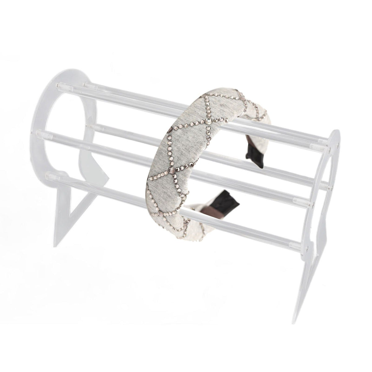 Headband Holder Acrylic Clear Hairband Display Stand Jewelry Storage Rack for Teen Girl Women Gifts