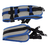 Transfer Gait Belt with Handles Quick Release Buckle Elderly Patient Stroke Hemiplegia Standing Rehabilitation Training Belt Walking Aids S, Waist 75‑110, Leg Circumference 45‑70