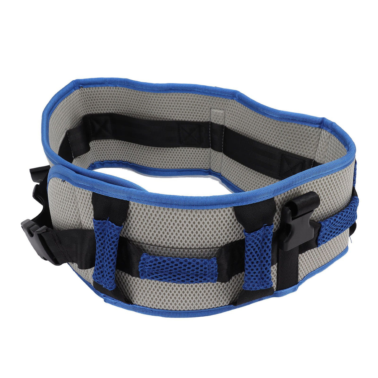 Transfer Gait Belt with Handles Quick Release Buckle Elderly Patient Stroke Hemiplegia Standing Rehabilitation Training Belt Walking Aids S, Waist 75‑110, Leg Circumference 45‑70