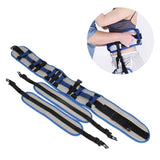 Transfer Gait Belt with Handles Quick Release Buckle Elderly Patient Stroke Hemiplegia Standing Rehabilitation Training Belt Walking Aids S, Waist 75‑110, Leg Circumference 45‑70 - Extra Image