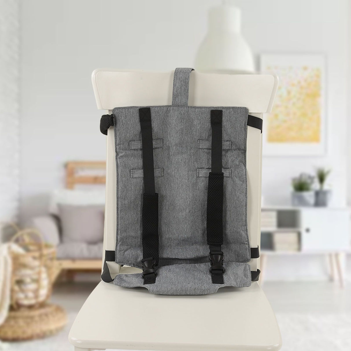 Dining Chair Seat Belt Portable Adjustable Strap Washable Lightweight Comfortable High Chair Security Straps for Baby