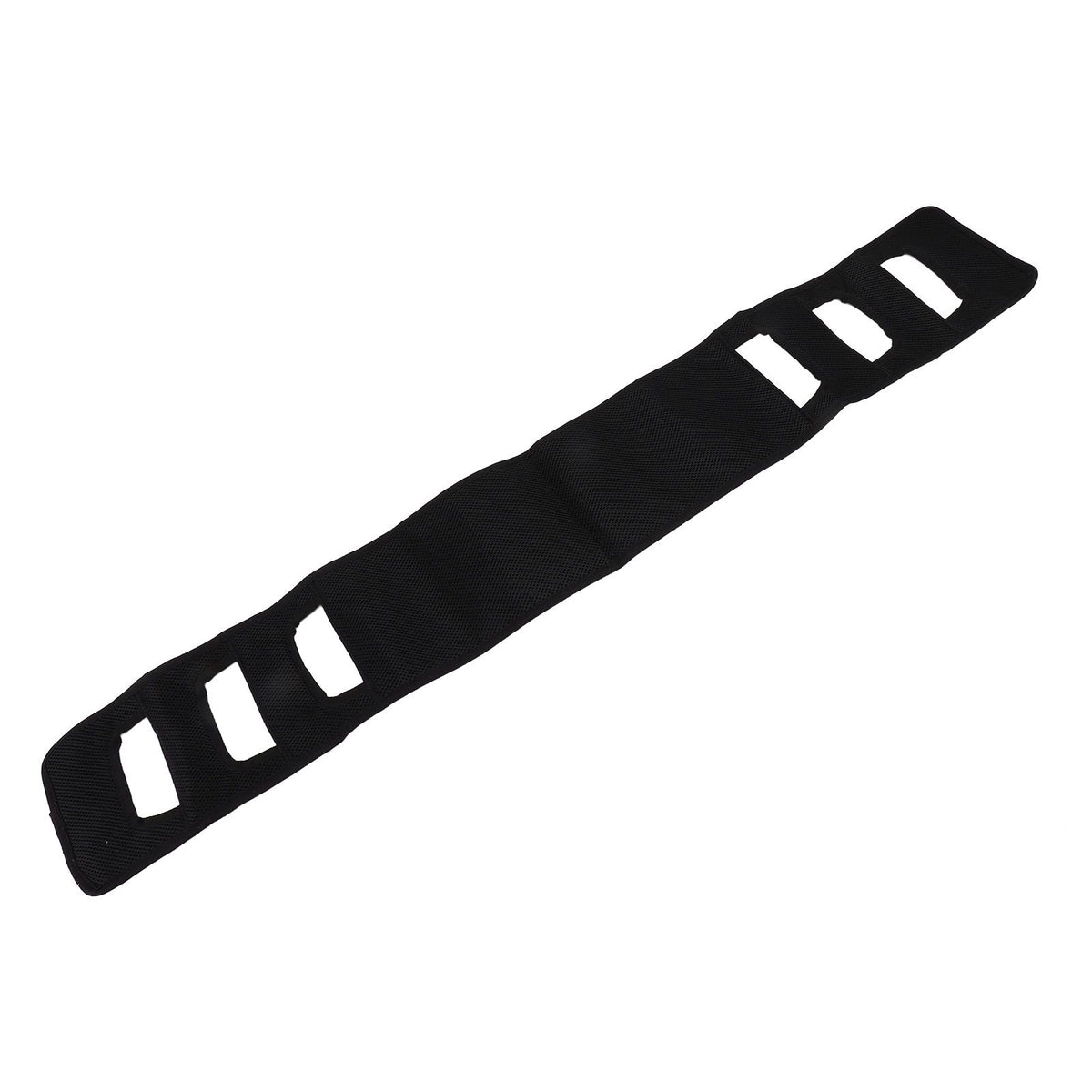 Patient Transfer Sling Gait Belt Padded Breathable Patient Lift Transferring Belt Mobility Aids for Elderly Disabled Black