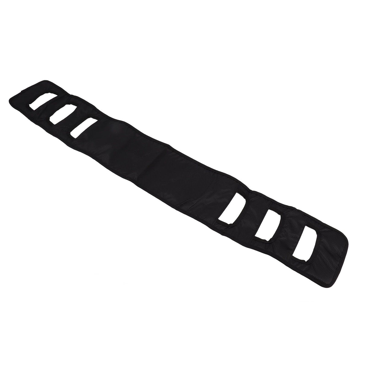 Patient Transfer Sling Gait Belt Padded Breathable Patient Lift Transferring Belt Mobility Aids for Elderly Disabled Black