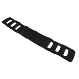 Patient Transfer Sling Gait Belt Padded Breathable Patient Lift Transferring Belt Mobility Aids for Elderly Disabled Black