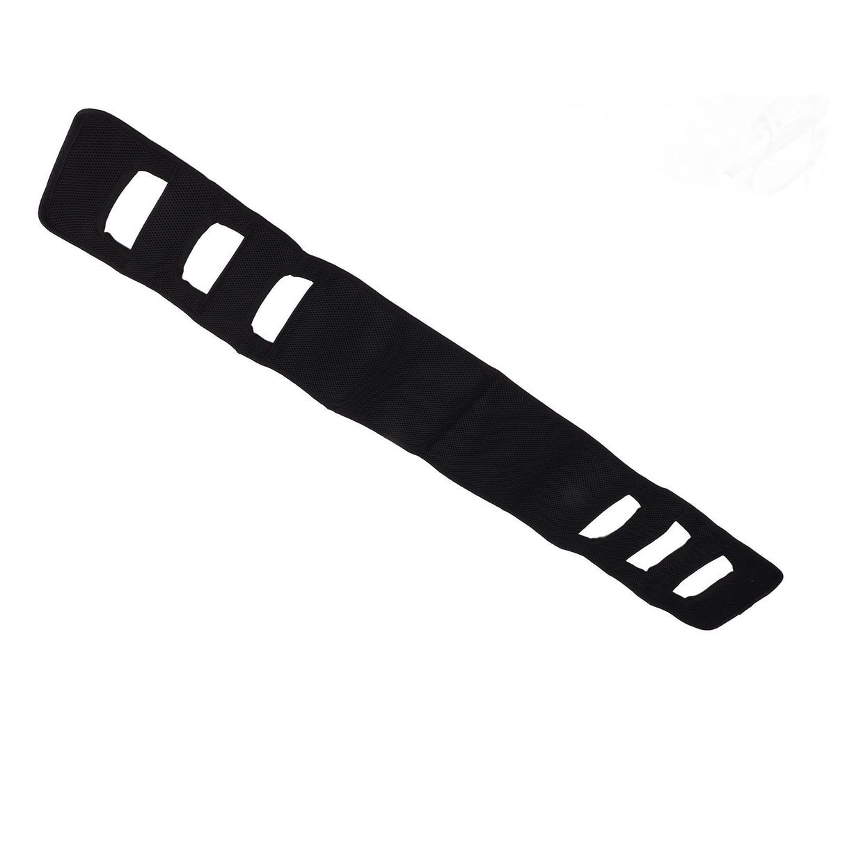 Patient Transfer Sling Gait Belt Padded Breathable Patient Lift Transferring Belt Mobility Aids for Elderly Disabled Black