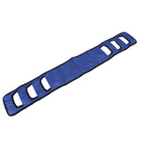 Patient Transfer Sling Gait Belt Padded Breathable Patient Lift Transferring Belt Mobility Aids for Elderly Disabled Blue