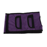 Patient Transfer Sling Gait Belt Padded Breathable Patient Lift Transferring Belt Mobility Aids for Elderly Disabled Purple - Close-Up Angle