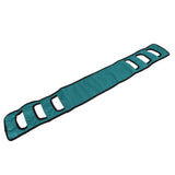 Patient Transfer Sling Gait Belt Padded Breathable Patient Lift Transferring Belt Mobility Aids for Elderly Disabled Green - Front View