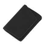 Minimalist Wallet Leather Credit Card Holder Coin Purse Portable Multi Function Card Holder Wallet for Men Women Black
