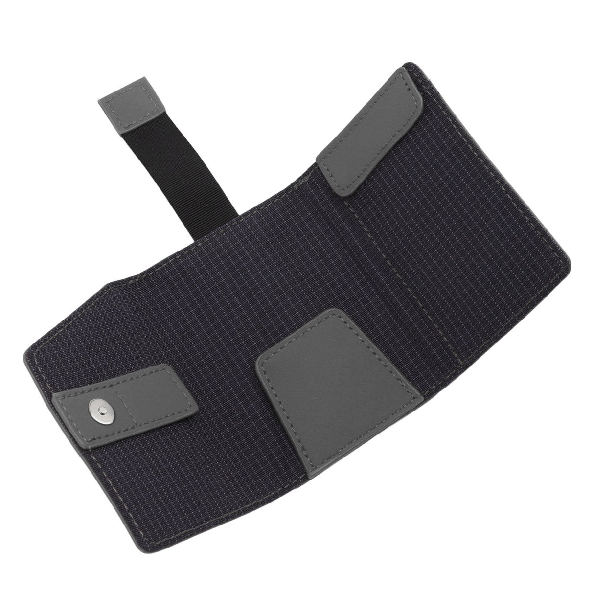 Minimalist Wallet Leather Credit Card Holder Coin Purse Portable Multi Function Card Holder Wallet for Men Women Grey