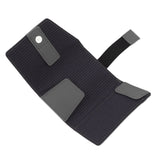 Minimalist Wallet Leather Credit Card Holder Coin Purse Portable Multi Function Card Holder Wallet for Men Women Grey - Close-Up Angle
