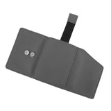 Minimalist Wallet Leather Credit Card Holder Coin Purse Portable Multi Function Card Holder Wallet for Men Women Grey