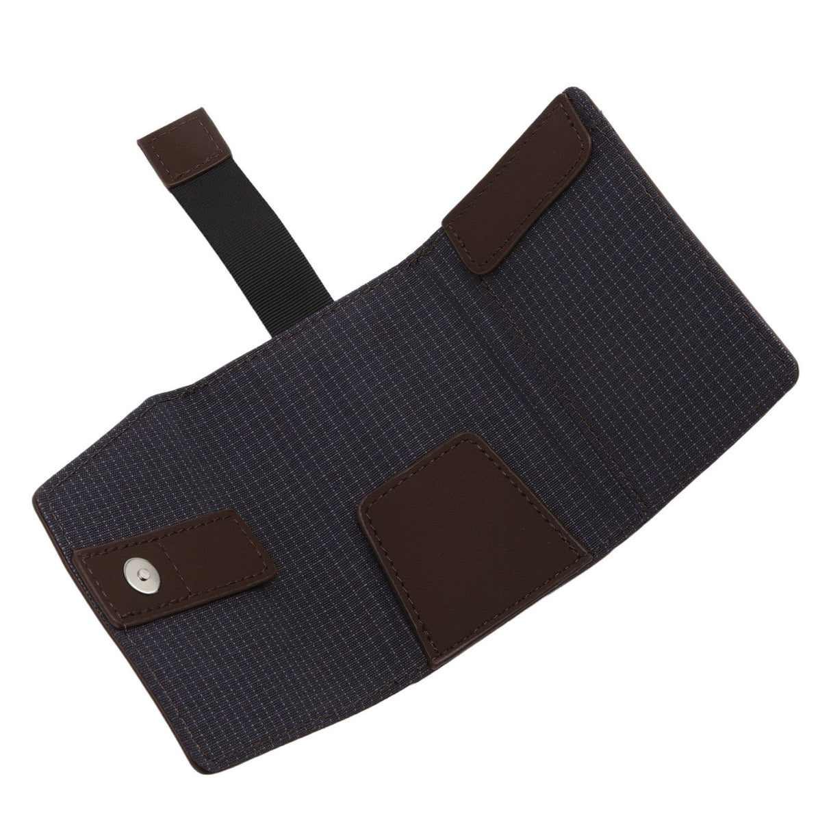 Minimalist Wallet Leather Credit Card Holder Coin Purse Portable Multi Function Card Holder Wallet for Men Women Brown