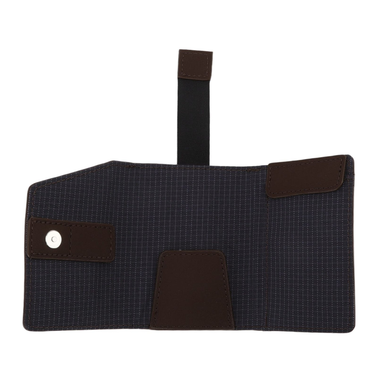 Minimalist Wallet Leather Credit Card Holder Coin Purse Portable Multi Function Card Holder Wallet for Men Women Brown