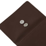 Minimalist Wallet Leather Credit Card Holder Coin Purse Portable Multi Function Card Holder Wallet for Men Women Brown - Extra Image