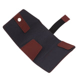 Minimalist Wallet Leather Credit Card Holder Coin Purse Portable Multi Function Card Holder Wallet for Men Women Brownish Red