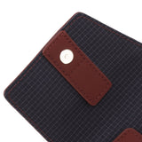 Minimalist Wallet Leather Credit Card Holder Coin Purse Portable Multi Function Card Holder Wallet for Men Women Brownish Red